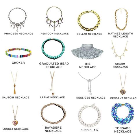 types of jewellery